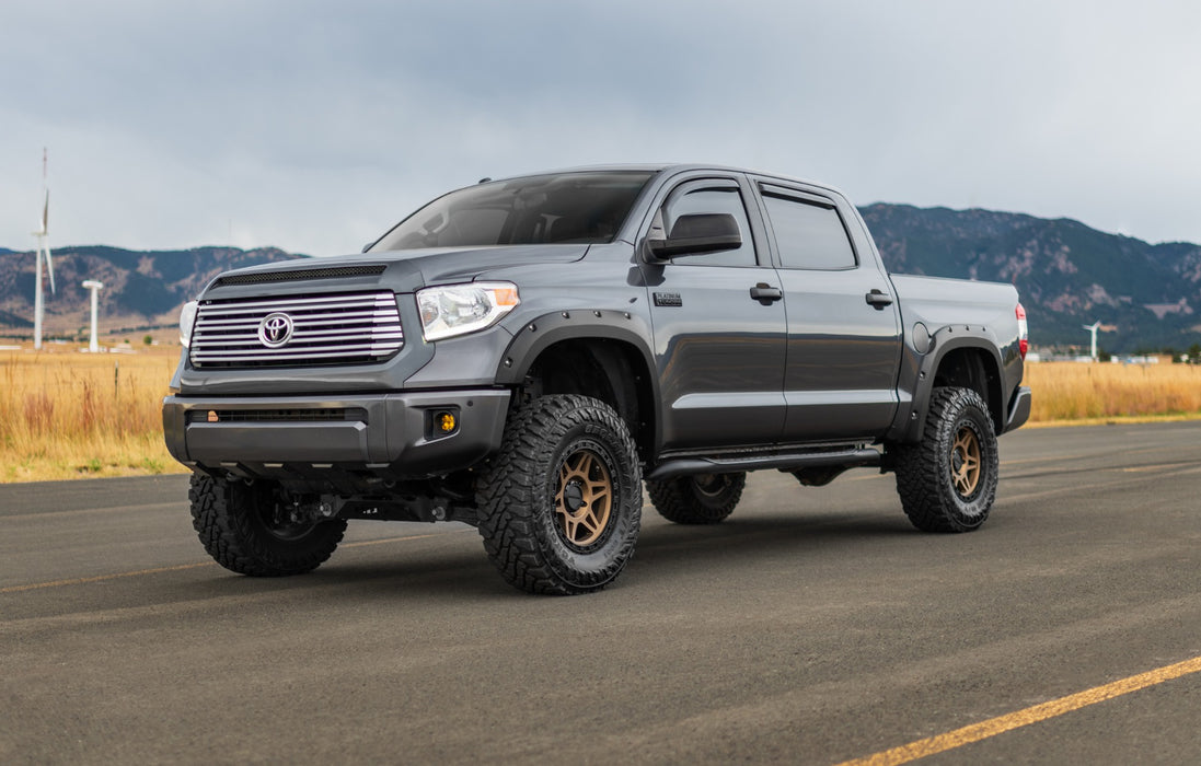 Rough Country Pocket Fender Flares - 218 Midnight Black Metallic | Toyota Tundra (14-21)