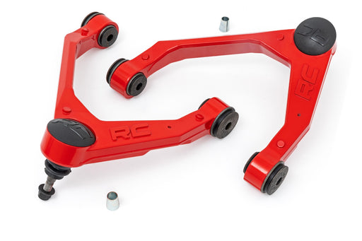 Rough Country Red Forged Upper Control Arms, OE Upgrade, Chevy/GMC 1500 (2007-2018 & Classic)