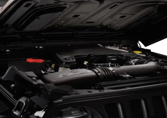 3.6L Cold Air Intake, Jeep Logo, Hood Cut-Out Bezel