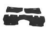 Jeep Wrangler JL 4-Door Carpet Floor Mats, Black, Runner