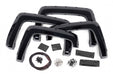 Rough Country Pocket Fender Flares, 6'7" & 8' Bed, GB8 Mosaic Black, Chevy Silverado 1500 (2014-2018)/2500HD, view 4