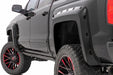 Rough Country Pocket Fender Flares, 6'7" & 8' Bed, GB8 Mosaic Black, Chevy Silverado 1500 (2014-2018)/2500HD, view 2