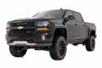 Rough Country Pocket Fender Flares, 6'7" & 8' Bed, GB8 Mosaic Black, Chevy Silverado 1500 (2014-2018)/2500HD, view 3