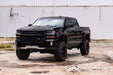 Rough Country Pocket Fender Flares, 6'7" & 8' Bed, GB8 Mosaic Black, Chevy Silverado 1500 (2014-2018)/2500HD, view 5
