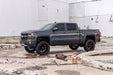 Rough Country Pocket Fender Flares, 6'7" & 8' Bed, GJI Shadow Gray, Chevy Silverado 1500 (2014-2018)/2500HD, view 6