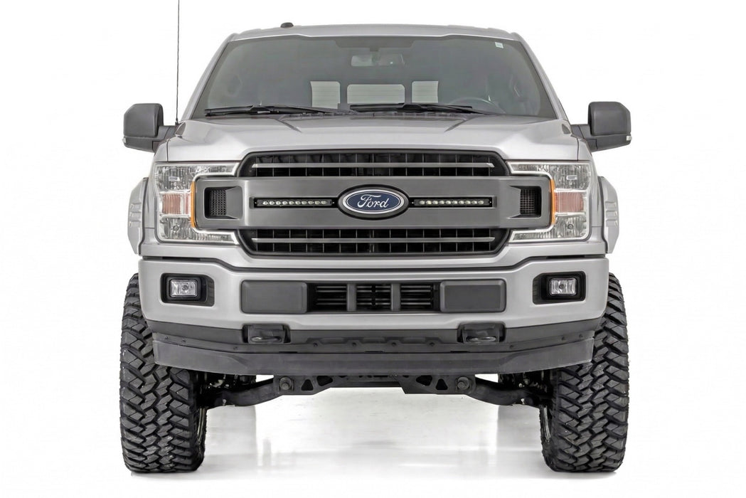 Rough Country Fender Flares, SF1, UX Ingot Silver Metallic, Ford F-150 2WD/4WD (2018-2020), view 5