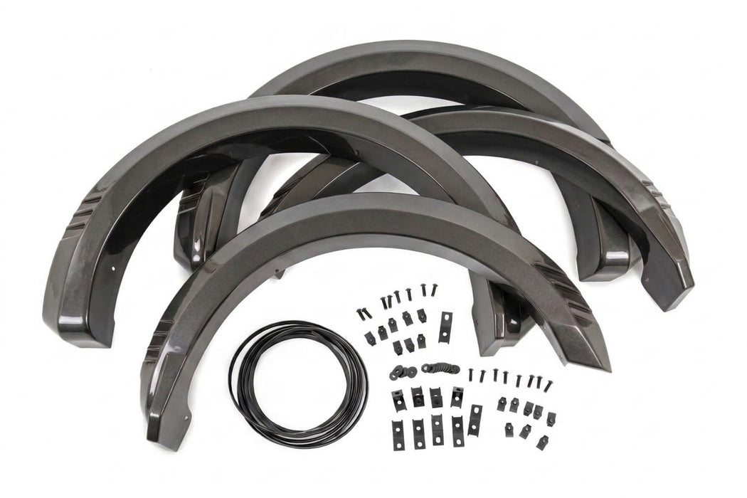 Rough Country Fender Flares, SF1, J7 Magnetic Gray, Ford F-150 2WD/4WD (2018-2020), view 6