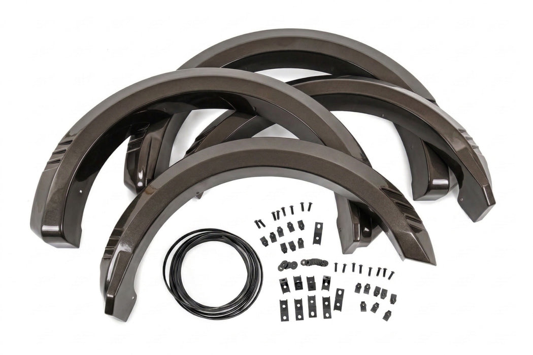 Rough Country Fender Flares, SF1, TB Real Steel, Ford F-150 2WD/4WD (2015-2017), view 6