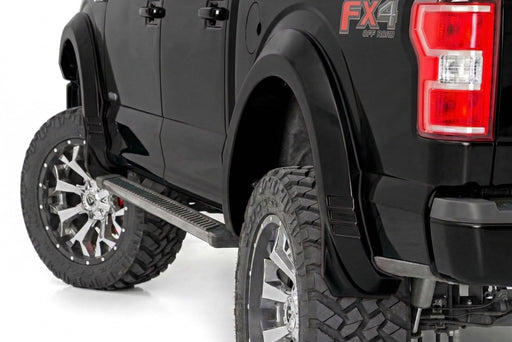 Rough Country Fender Flares, SF1, UM Agate Black, Ford F-150 2WD/4WD (2018-2020), view 2