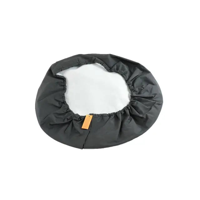 Spare Tire Cover, Sahara Logo on Black Denim