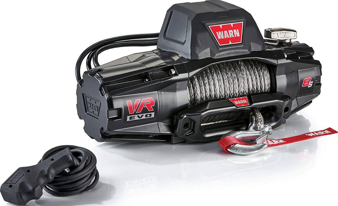 Warn VR EVO 8 Winch - Synthetic Rope - 8,000 lbs
