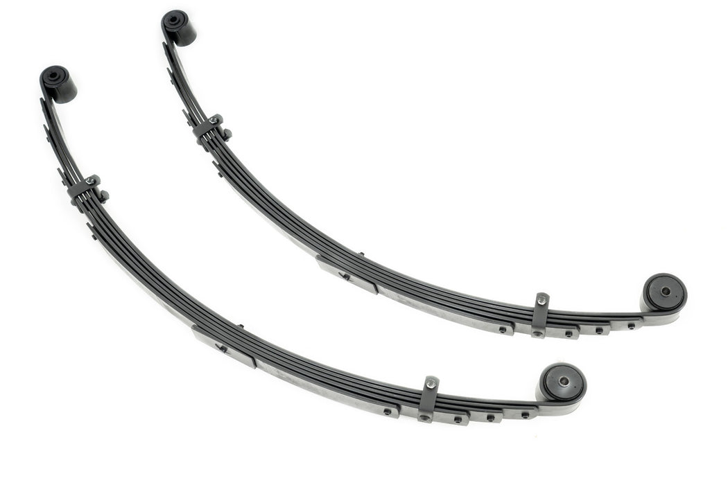 Rear Leaf Springs - 4 inch Lift - Pair - Jeep Cherokee XJ 2WD/4WD (1984-2001)