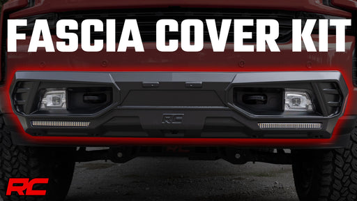 Rough Country Front Bumper Fascia Cover Kit, Chevy Silverado 1500 2WD/4WD (2019-2022), view 2