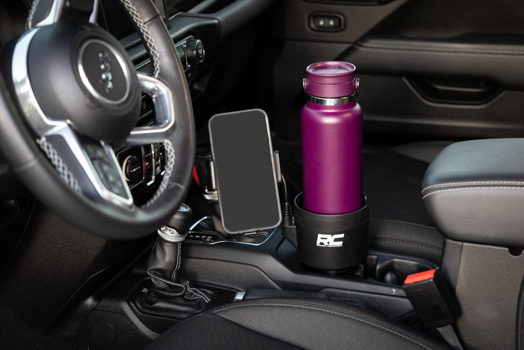 Rough Country 2 in 1 Expanding Cup and Phone Holder
