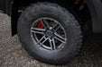 Rough Country Caliper Covers, Rear, Red, Mech Brake, Ford Expedition/F-150/Raptor, view 4