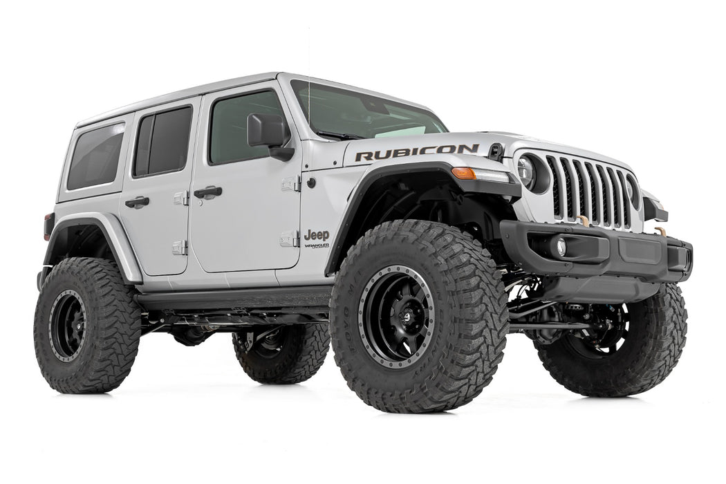 Rough Country 3.5 Inch Lift Kit - C/A Drop - 4-Door - 392 | Jeep Wrangler Unlimited (18-23)