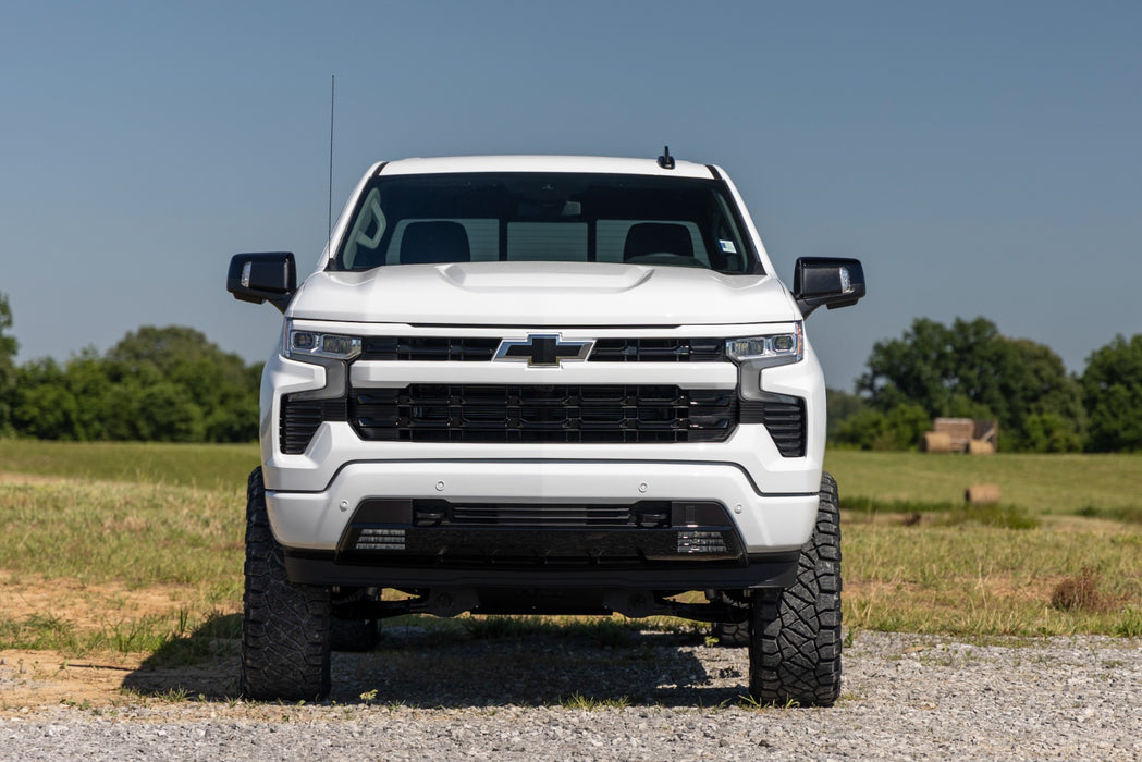 Rough Country 6 Inch Lift Kit, Mono Leaf Rear, Vertex, Chevy Silverado 1500 4WD (2025), view 3