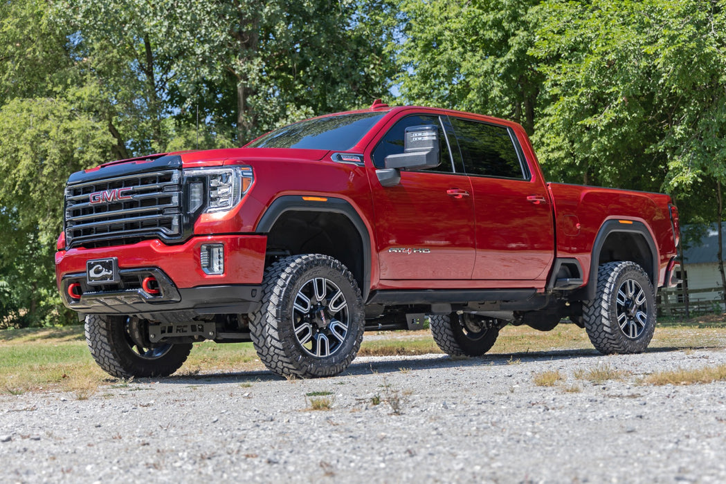Rough Country 7 Inch Lift Kit, Torsion Drop, V2, w/ Overloads, Chevy/GMC 2500HD/3500HD (2020-2025), view 6