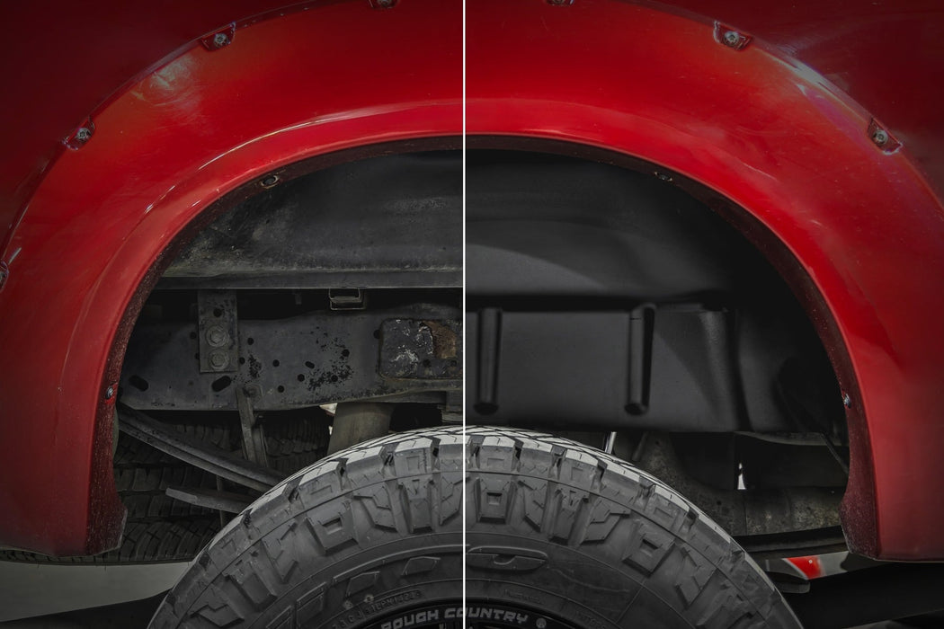 Rough Country Rear Wheel Well Liners | Ford F-250/F-350 Super Duty 2WD/4WD (2009-2016)