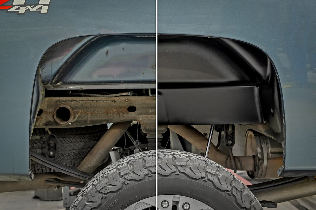 Rough Country Rear Wheel Well Liners | Chevy Silverado 1500 (07-13)/Silverado 2500 HD (07-10)