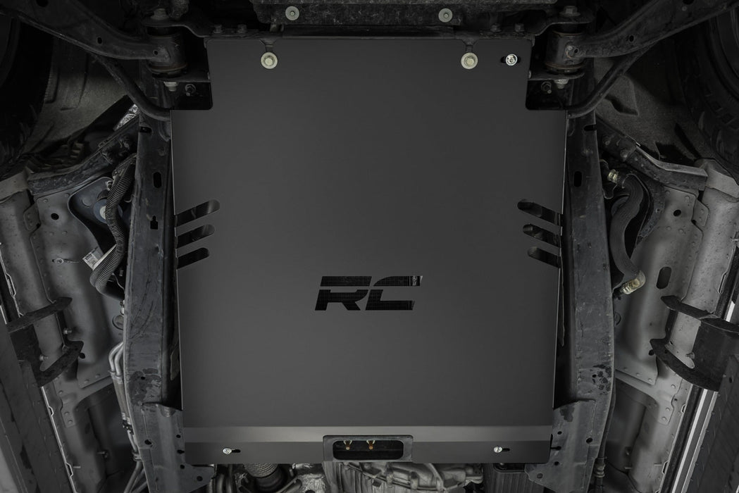 Rough Country Catalytic Converter Shield - Powerboost | Ford F-150 2WD/4WD (2015-2026)