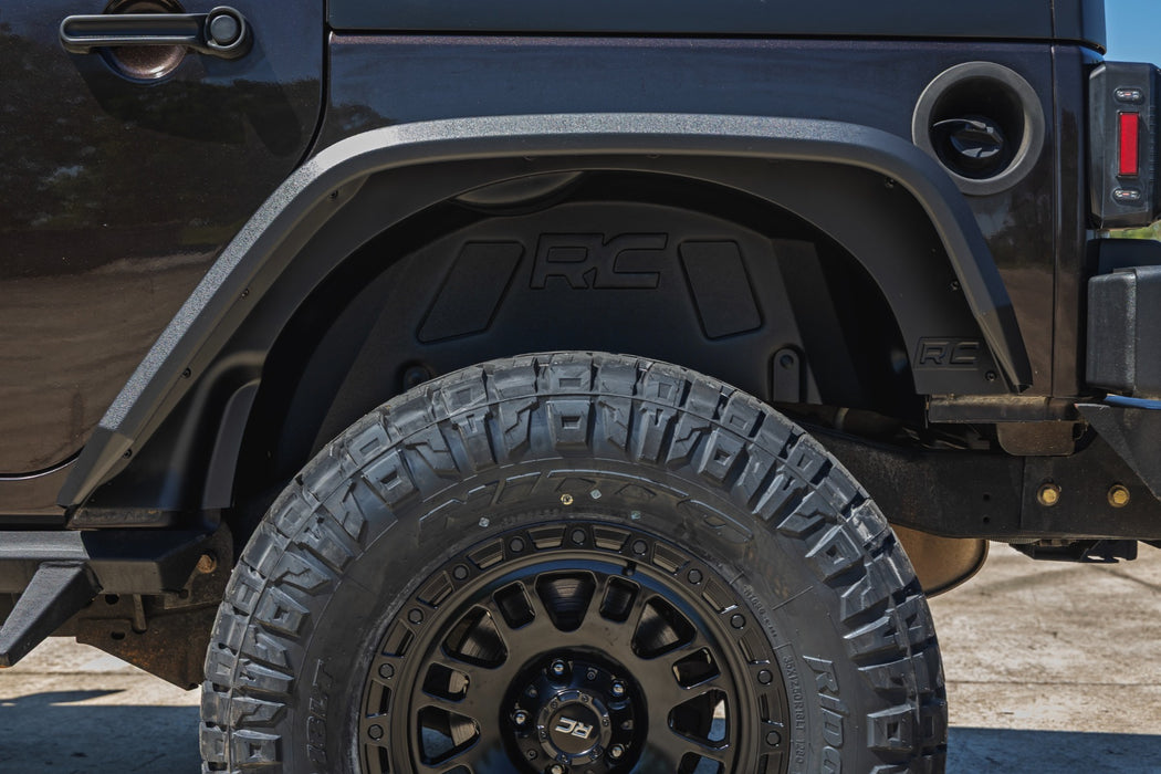 Rough Country Rear Wheel Well Liners, Jeep Wrangler Unlimited 2WD/4WD (2007-2018), view 5
