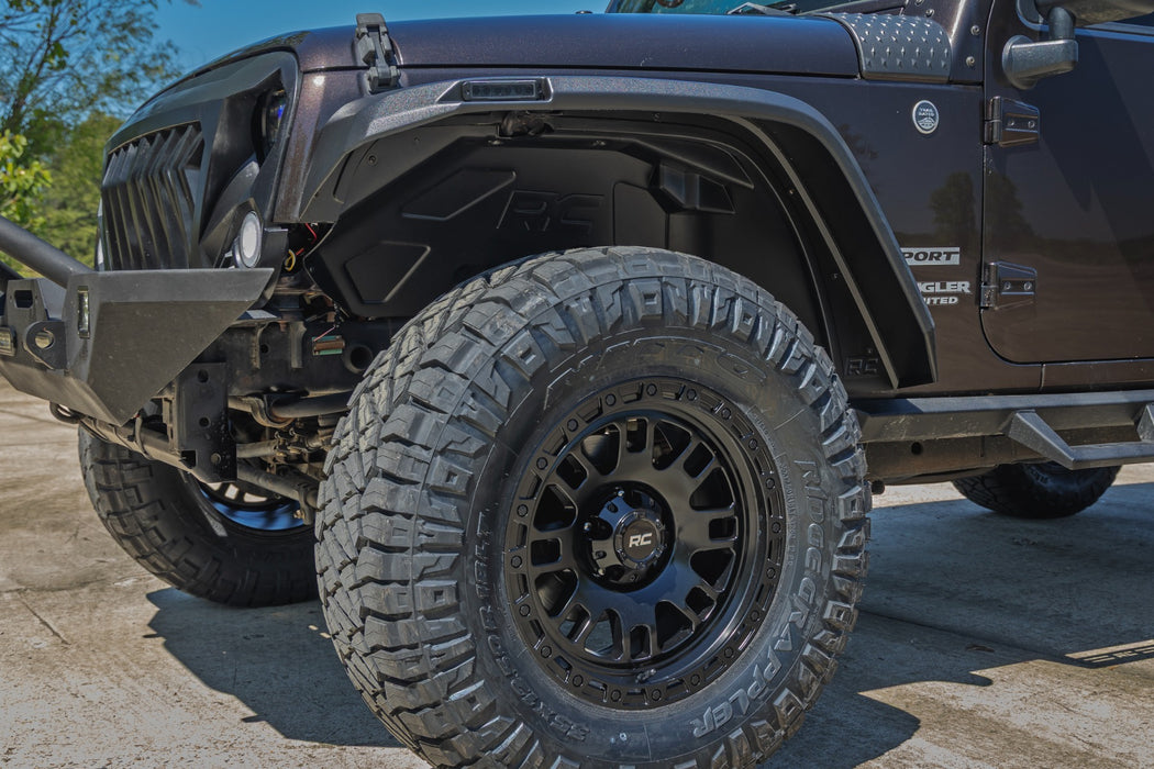 Rough Country Wheel Well Liners, Front & Rear, Jeep Wrangler Unlimited 2WD/4WD (2007-2018), view 5