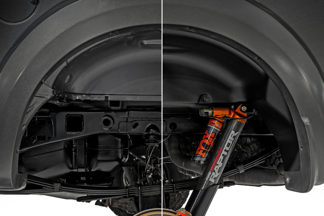 Rough Country Rear Wheel Well Liners | Ford F-150 Raptor 4WD (2017-2020)