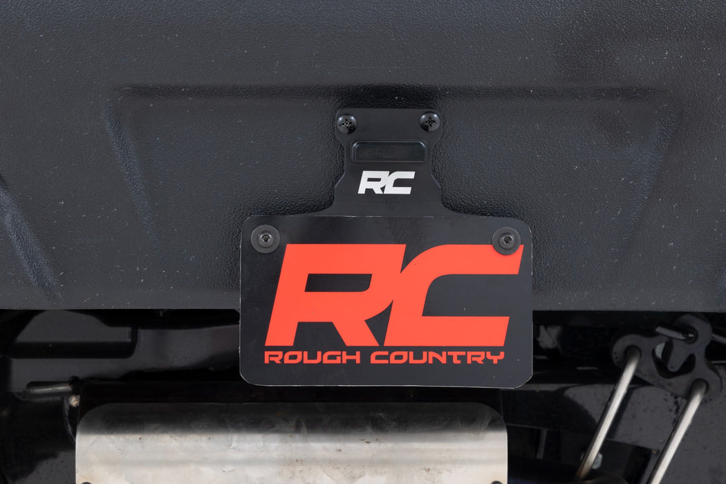Rough Country Universal License Plate Bracket - LED Lighted