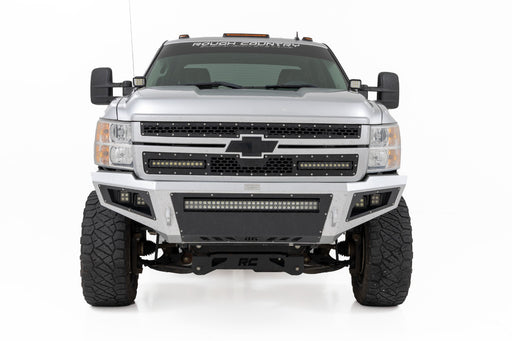 Rough Country LED Light, Ditch Mount, 2" Black Pair, Amber DRL, Chevy 1500 (2007-2013), view 2