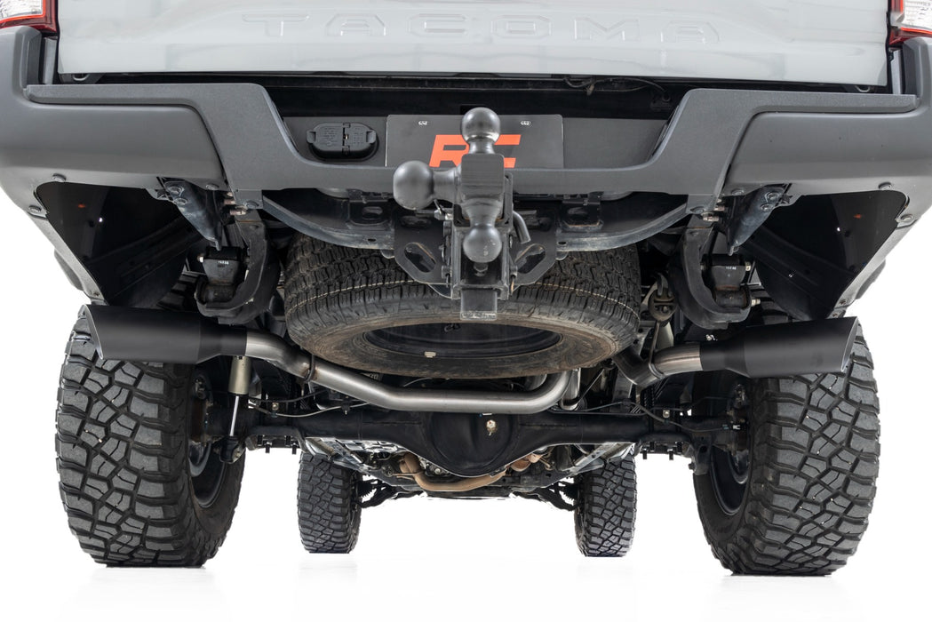 Rough Country Performance Cat-Back Exhaust - Stainless - 3.5L | Toyota Tacoma (16-23)