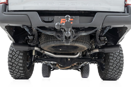 Rough Country Performance Cat-Back Exhaust, Stainless, 3.5L, Toyota Tacoma (2016-2023), view 2
