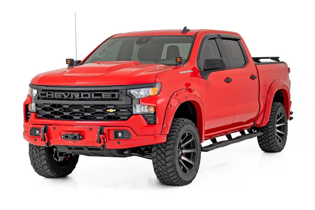 Rough Country TR2 Running Boards | Chevy/GMC 1500/2500HD/3500HD (19-26)