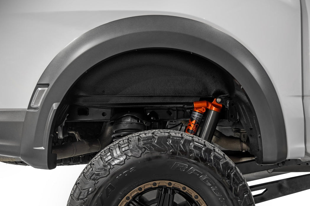 Rough Country Rear Wheel Well Liners, Ford F-150 Raptor 4WD (2021-2026)