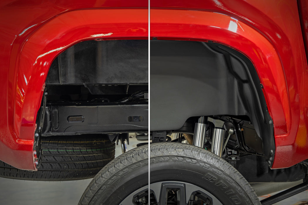 Rough Country Rear Wheel Well Liners | Toyota Tacoma 2WD/4WD (2024-2025)