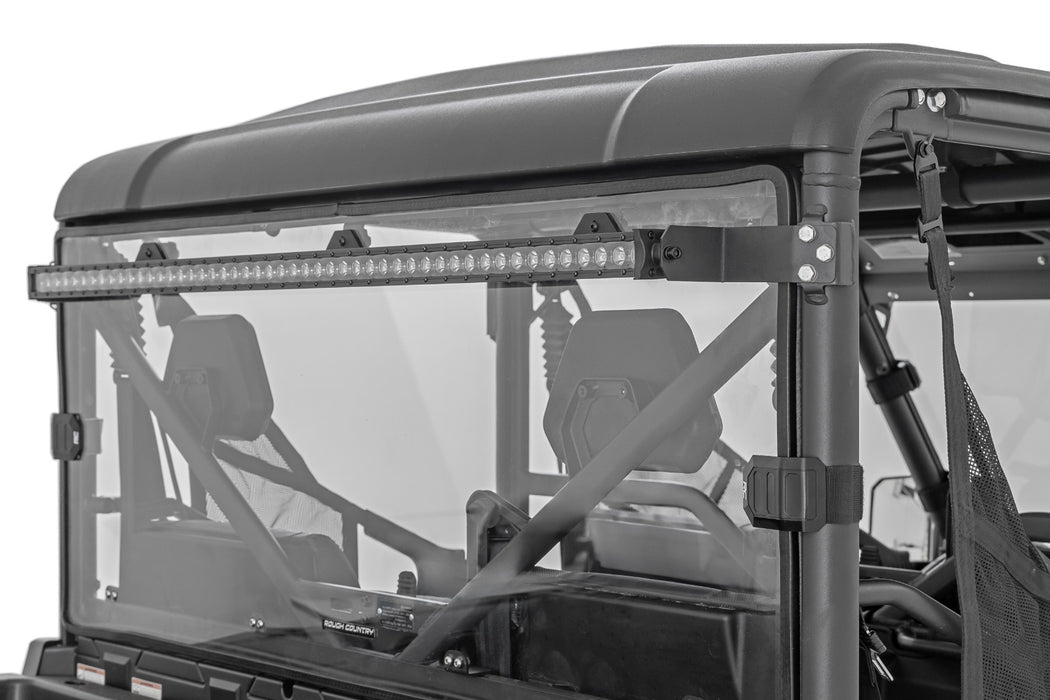 Rough Country LED Light Kit - Rear Mount - 50" Black Single Row - CFMOTO UFORCE 1000