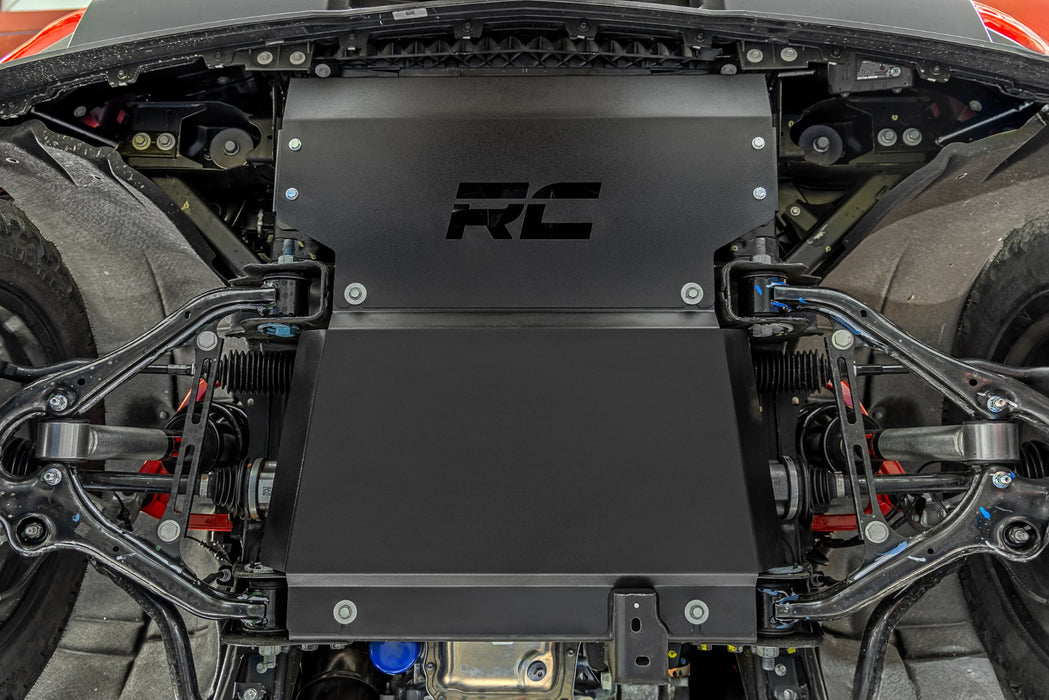 Rough Country Skid Plate Kit | Chevy Silverado 1500 4WD (2019-2025)