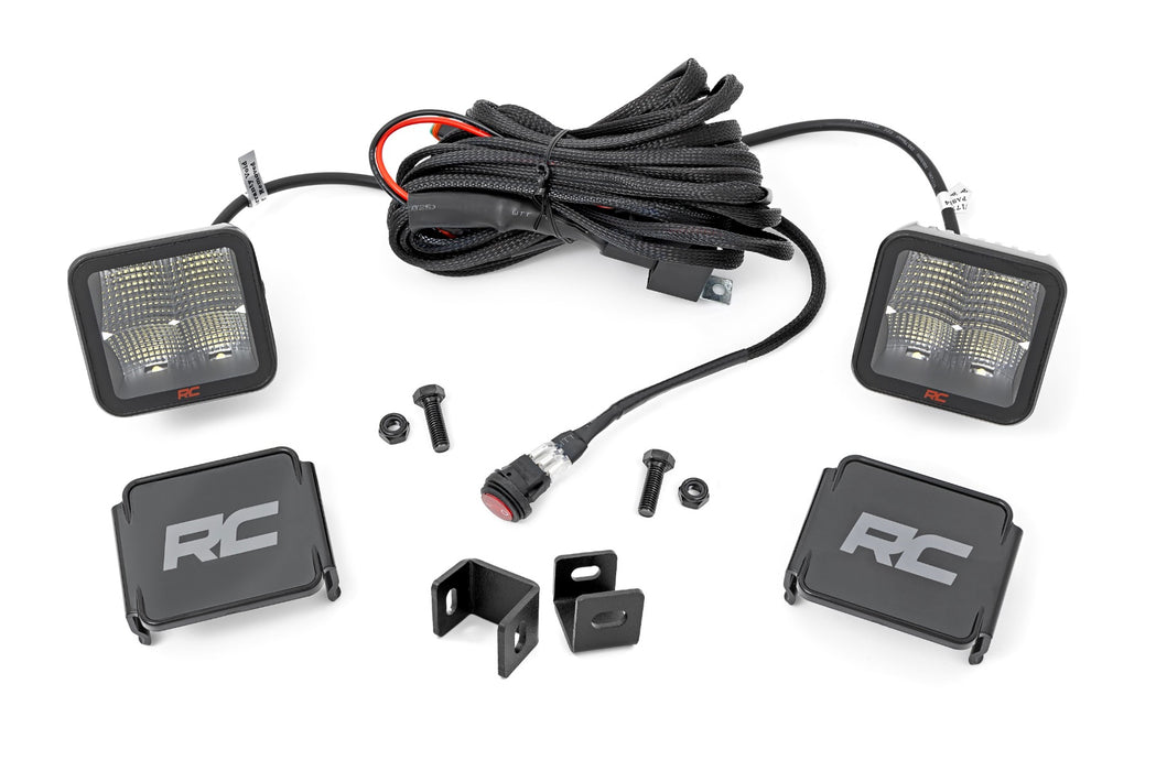 LED Light Kit - Ditch Mount - 2 inch Spectrum Pair - Spot - Toyota Tundra (22-24)