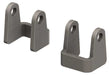 Bent, Flat Bottom Shock Bracket Pair