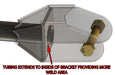 SD 60 Radius Arm Ends (Tubing not included)