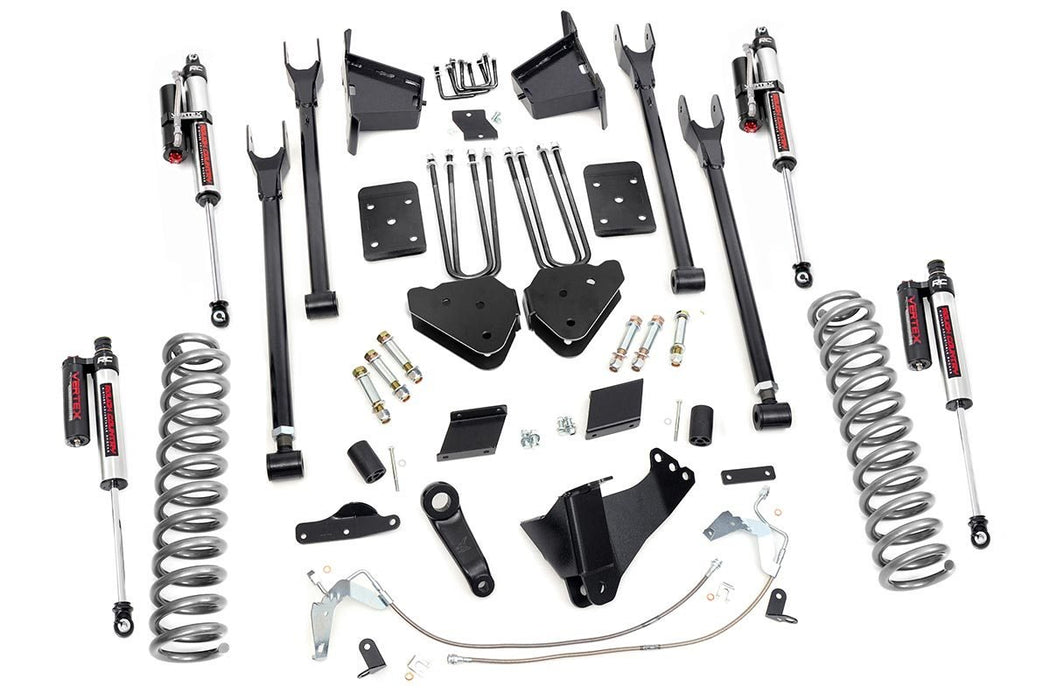 Rough Country 6 Inch Lift Kit - 4-Link - No OVLD - Vertex | Ford F-250 Super Duty (11-14)
