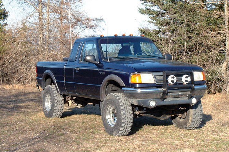 Rough Country 4 Inch Lift Kit - Rear Springs | Ford Ranger 4WD (1983-1997)