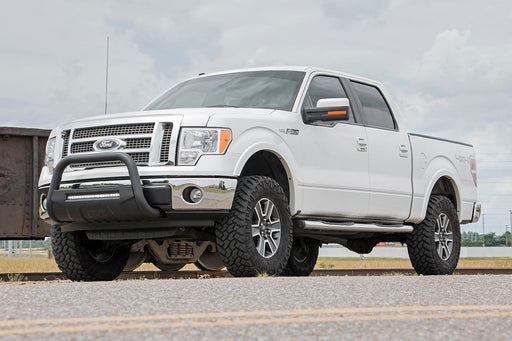 Rough Country 3 Inch Lift Kit, Red, Ford F-150 4WD (2009-2013), view 2