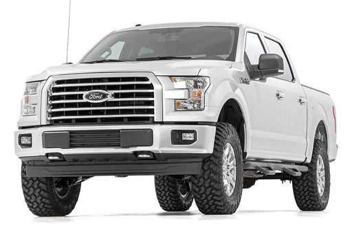Rough Country 3 Inch Lift Kit, UCAs, Vertex/V2, Red, Ford F-150 4WD (2014-2020), view 2