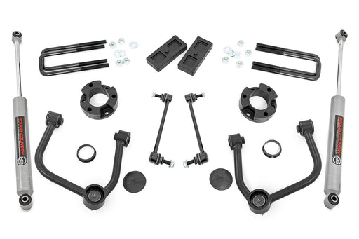 Rough Country 3.5 Inch Lift Kit, Ford Ranger 4WD (2024-2025)