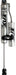 FOX Performance Series 2.0 Smooth Body Reservoir Shock | Rear, 6.5-8" Lift | Jeep Wrangler JK (2007-2018) | P/N 985-24-014