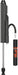 FOX Factory Race 3.0 X 10 External Bypass (3 Tube) Remote Shock | Left | P/N 981-30-406-L