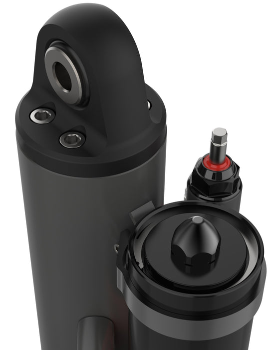 FOX Factory Race 3.5 X 12 External Bypass (4 Tube 1") Piggyback Shock | Left | P/N 981-35-404-L
