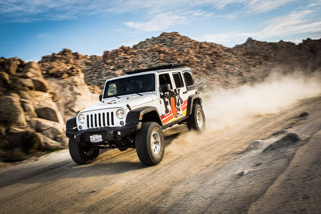 FOX Performance Series 2.0 Smooth Body Reservoir Shock | Rear, 4-6" Lift | Jeep Wrangler JK (2007-2018) | P/N 985-24-012