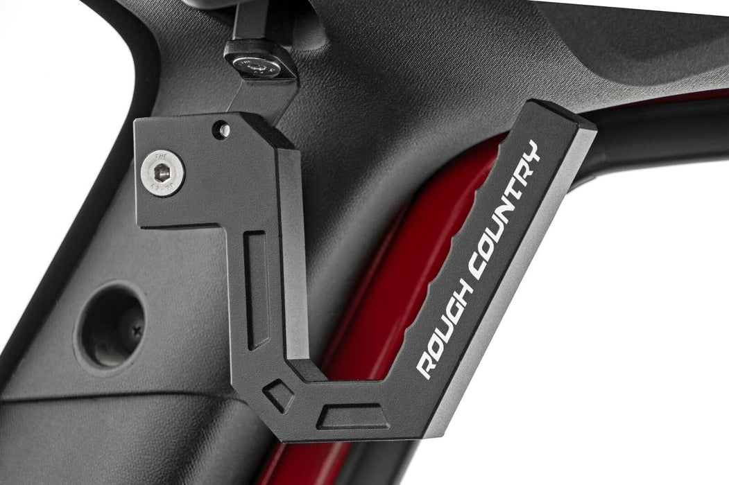 Rough Country Grab Handles - Alum - Front | Jeep Wrangler JK/Wrangler Unlimited (2007-2018)